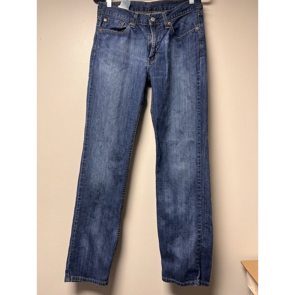 Levi's‎ Men's 514 Slim Straight Fit Blue Jeans Pants 32x34 - Picture 1 of 6